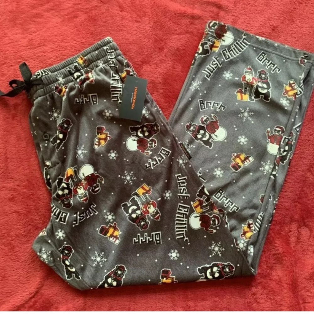 Hawke Co Men's Lounge Pants "Just Chillin Brrr"NWT
